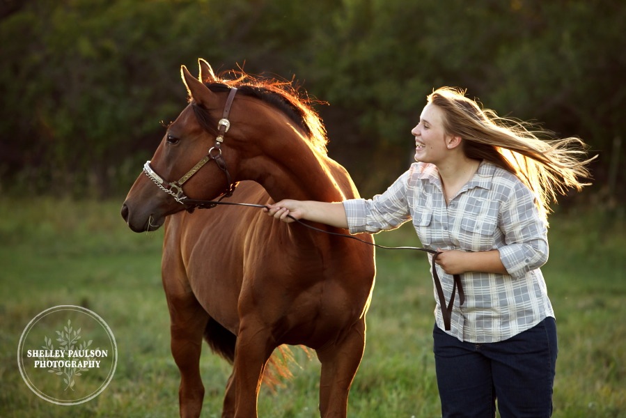 Aimee & her horse Cisco