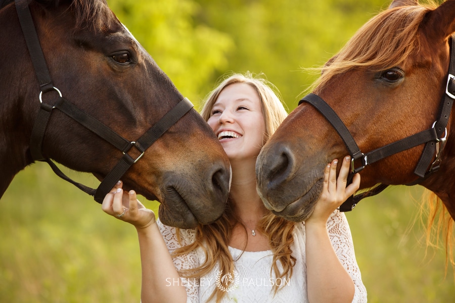 Sarah’s Album with her Horses Ace and Remi