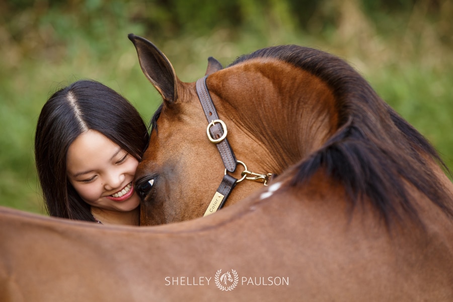 Anna’s Senior Photos with Horses Kharben and Tommy