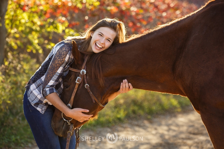 Julia’s Senior Photos with Her Horse Poppe