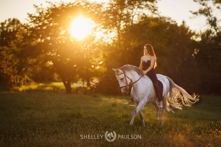 Annika’s Dreamy Equestrian Senior Photos