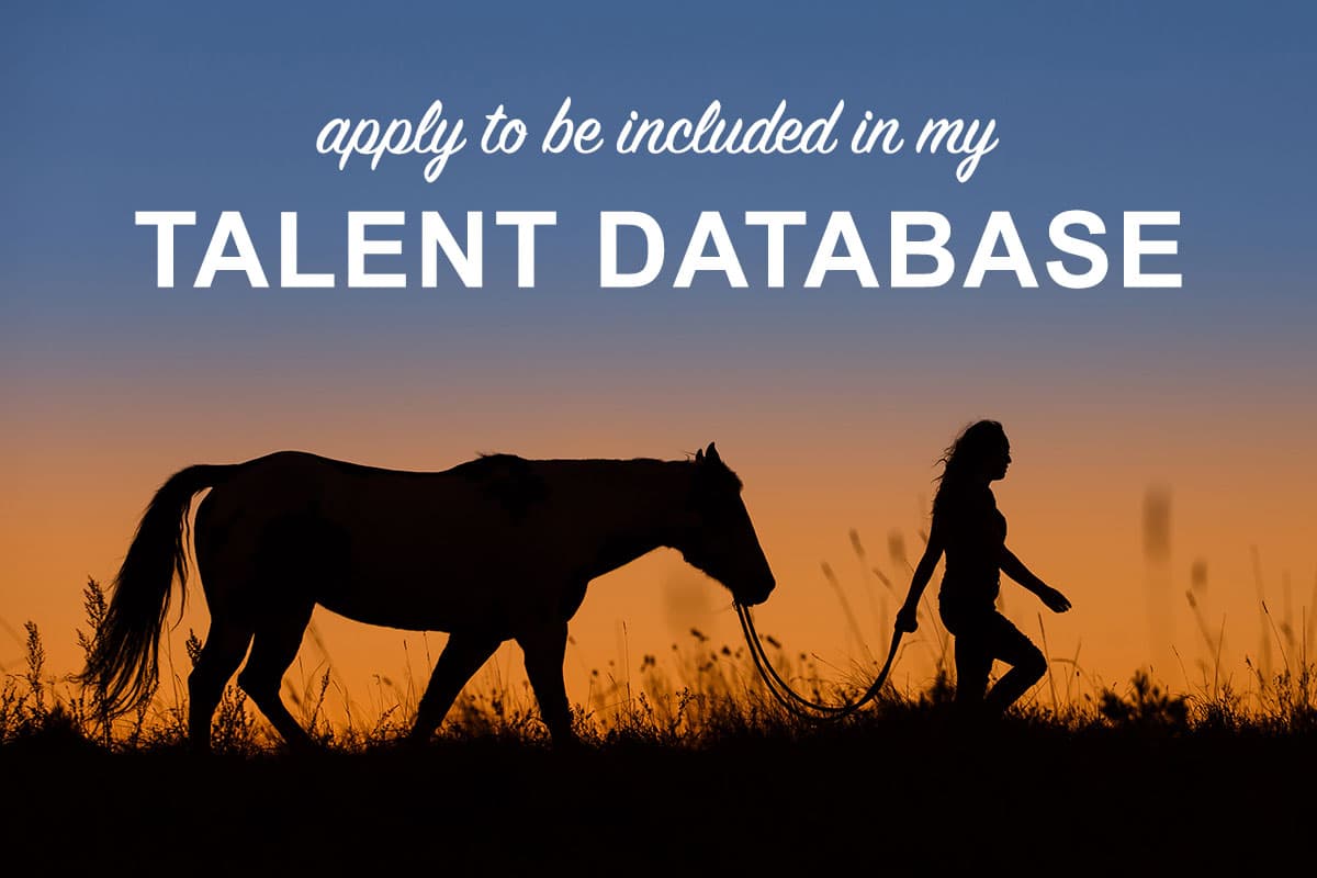 Equine & Equestrian Talent Database