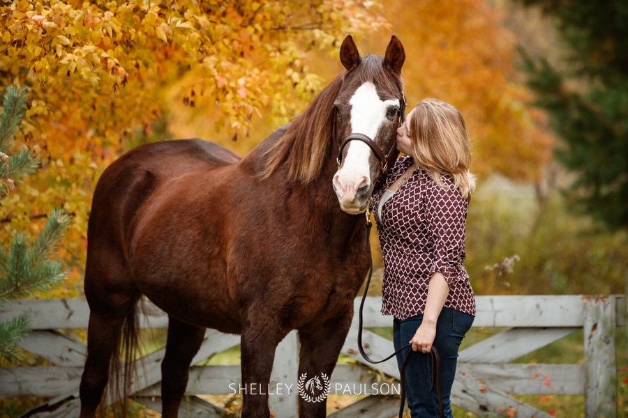 Cady’s Remember Session with her horse Mark