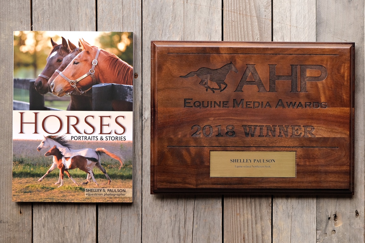 “Horses, Portraits and Stories” wins Book Award