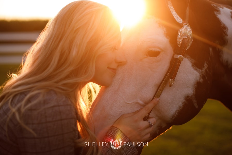 Equestrian Portraits of Katy and AJ