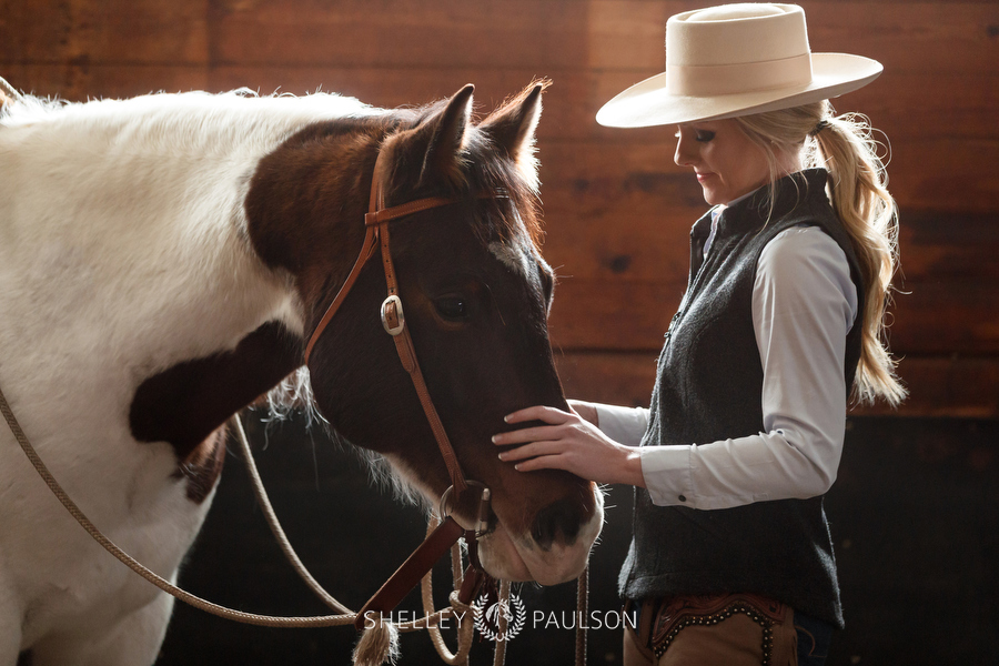 Equestrian Branding Photograph