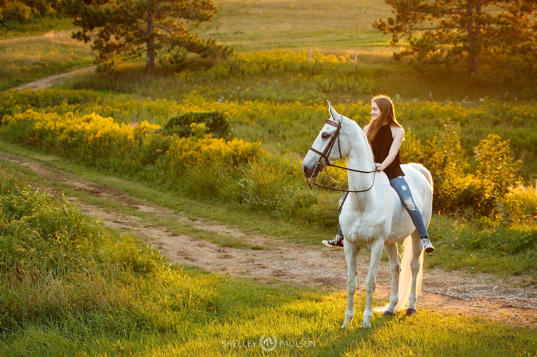 Kylie’s Senior Photos with Enzo and Trevor