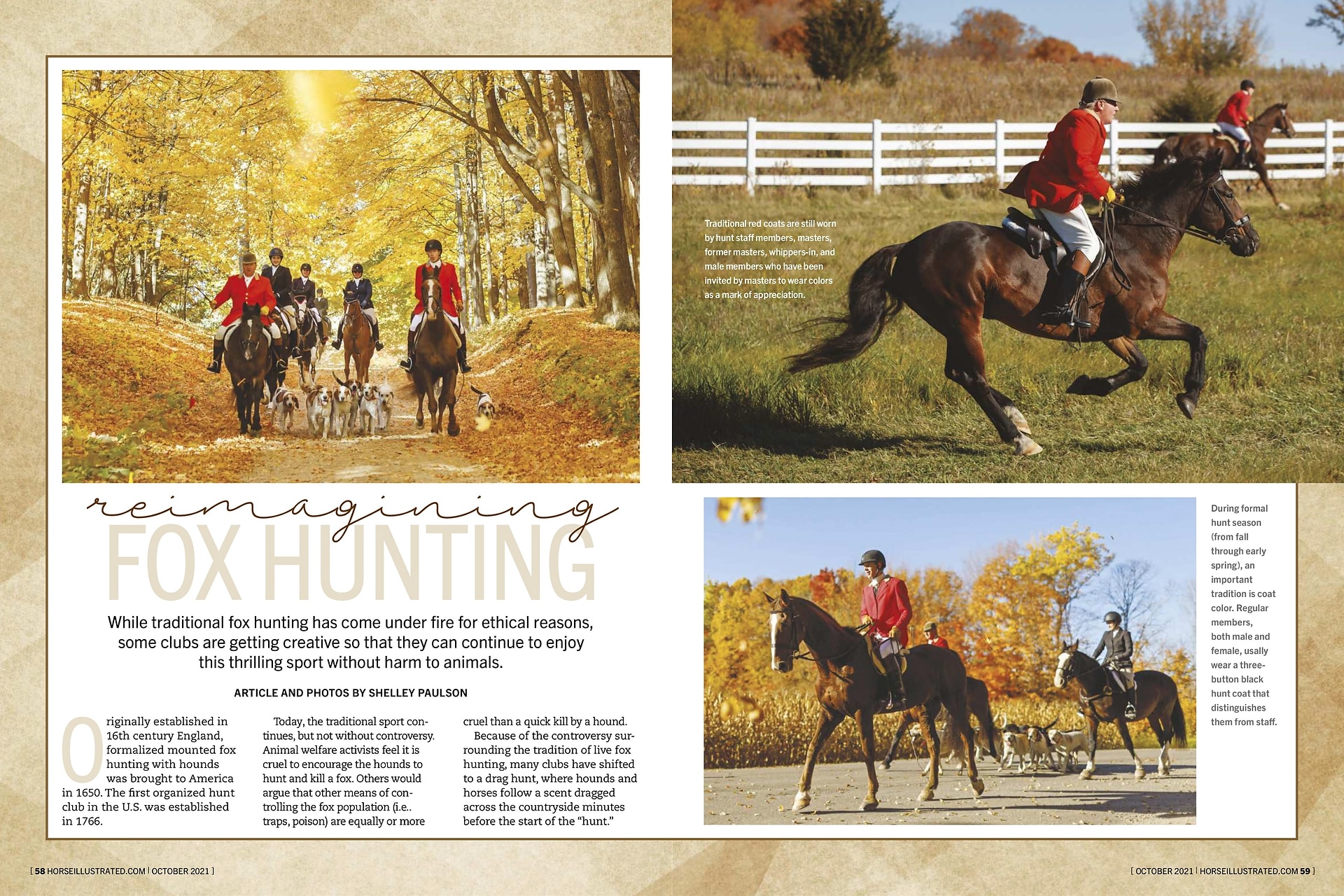 Horse Illustrated – Reimagining Fox Hunting