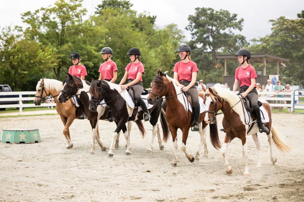 Chincoteague Pony Drill Team